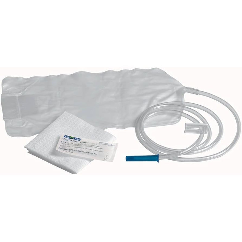 Medline Disposable Cleansing Enema Bag Set, 1500 mL Capacity, 48/Case Medical Supplies