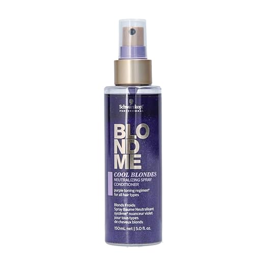 Schwarzkopf Schwarzkopf BlondMe Color Correction Spray Conditioner Cool 150ML Spray Conditioner