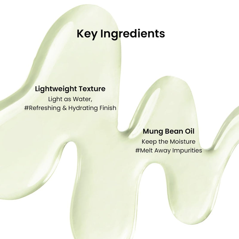 AsiaBeautyMall beplain Mung Bean Cleansing Oil Face Cleanser White Smoke