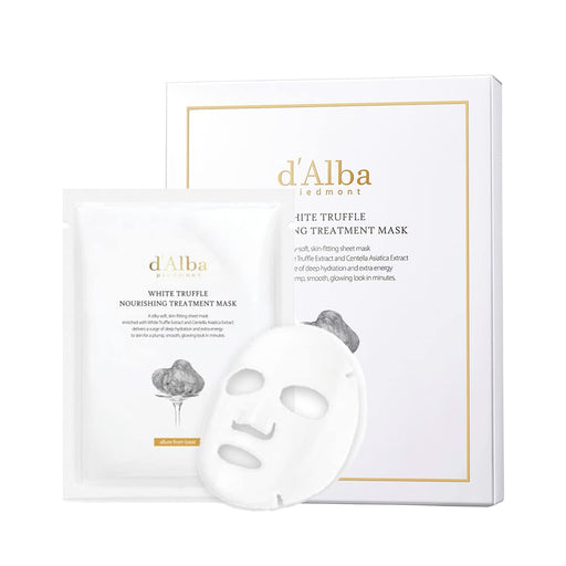 AsiaBeautyMall d'Alba piedmont White Truffle Nourishing Treatment Mask Face Mask White Smoke