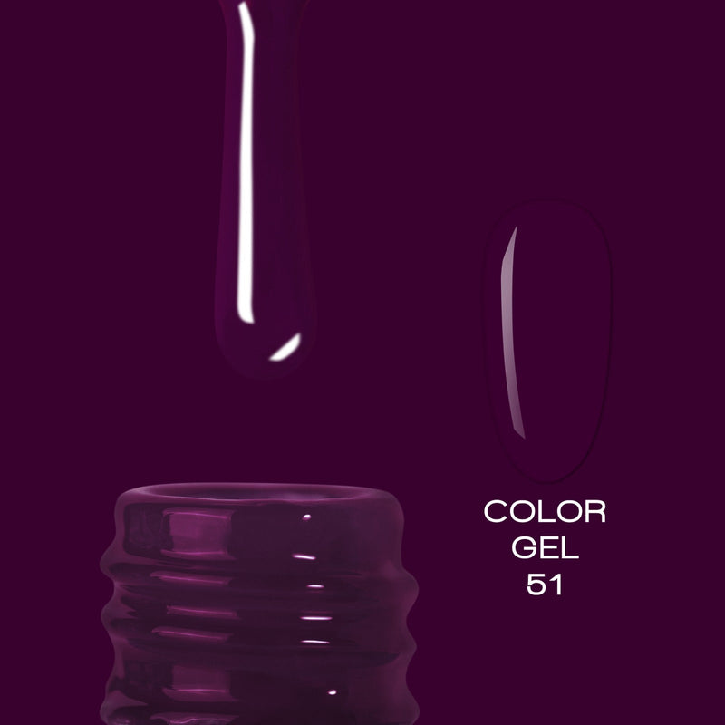 nbmsupply ELITE EMBRACE Professional Color Gel 51 10ml ECG5110