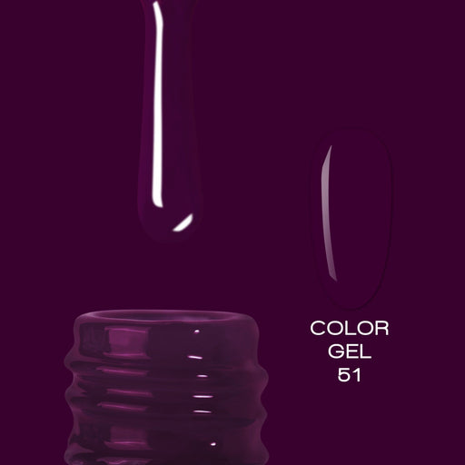 nbmsupply ELITE EMBRACE Professional Color Gel 51 10ml ECG5110