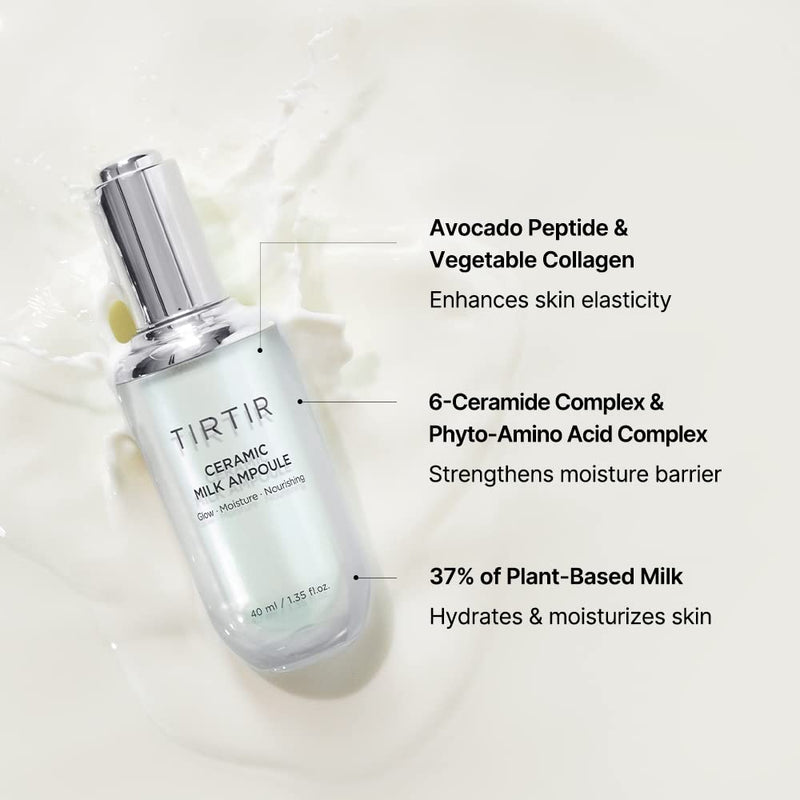 AsiaBeautyMall TirTir Ceramic Milk Ampoule Serum