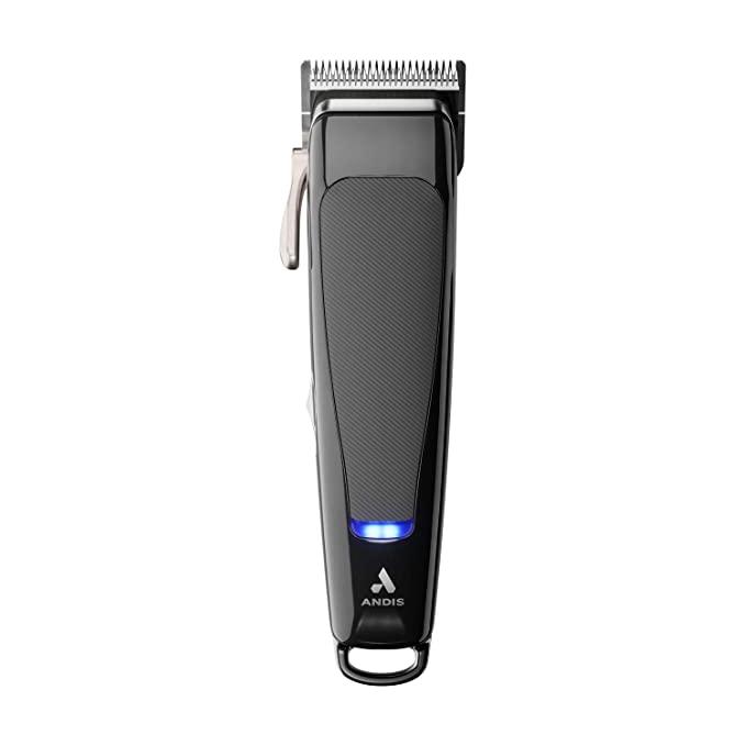 Andis Revite Cordless Lithium-Ion Adjustable Fade Hair Cutting Clipper With Stainless Steel Blade - Black #86000