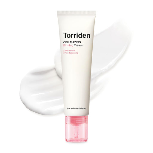 AsiaBeautyMall Torriden Cellmazing Firming Cream Moisturizer White Smoke