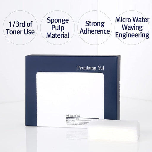 AsiaBeautyMall Pyunkang Yul 1/3 Cotton Pad Facial Towel