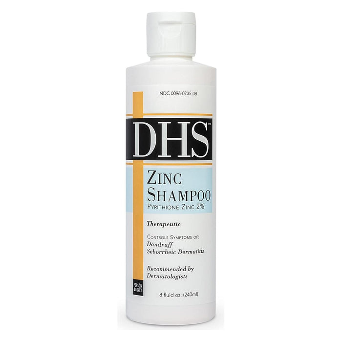 DHS Pyrithione Zinc Gentle Anti Dandruff Shampoo - 8 Oz