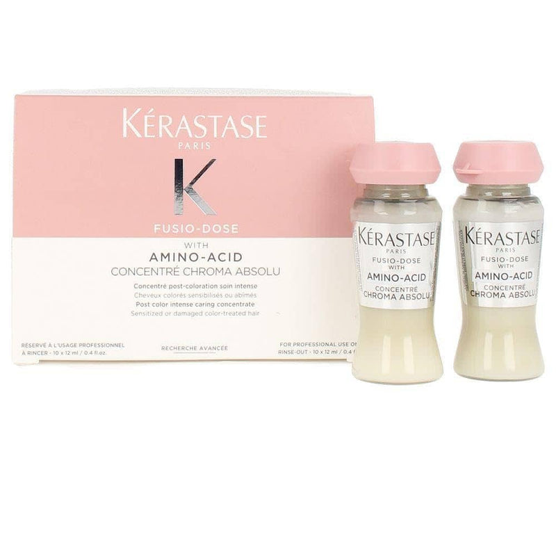 Nava Beauty Kerastase Fusio-Dose With Amino-Acid Concentre Chroma Absolu 10 x 0.4 OZ White Smoke