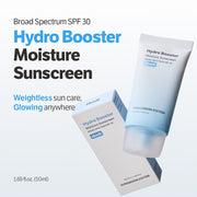 AsiaBeautyMall Sungboon Editor Hydro Booster Moisture Sunscreen Broad Spectrum SPF 30 Sunscreen White Smoke