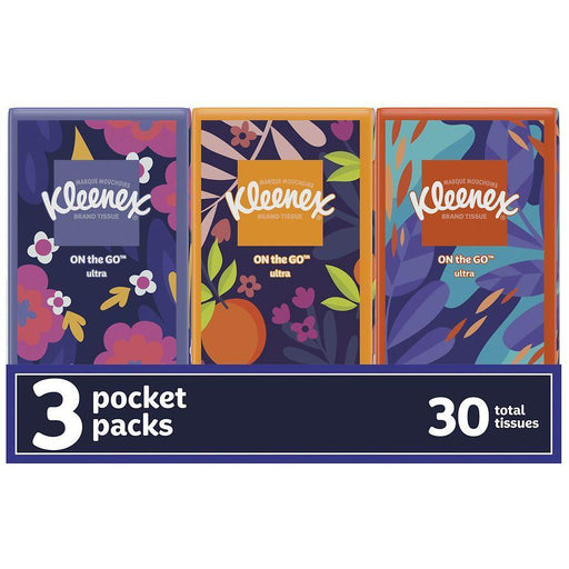 Kleenex Kleenex On-The-Go Facial Tissues Travel Packs Facial Tissues Dark Slate Gray