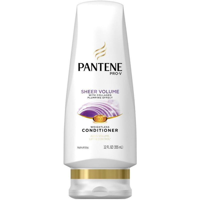 Pantene Pantene Pro V Sheer Volume Conditioner, 12 Fl Oz Conditioners White Smoke