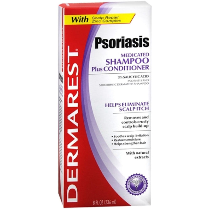 Dermarest Dermarest Psoriasis Medicated Shampoo Plus Conditioner -- 8 Fl Oz Shampoo & Conditioner