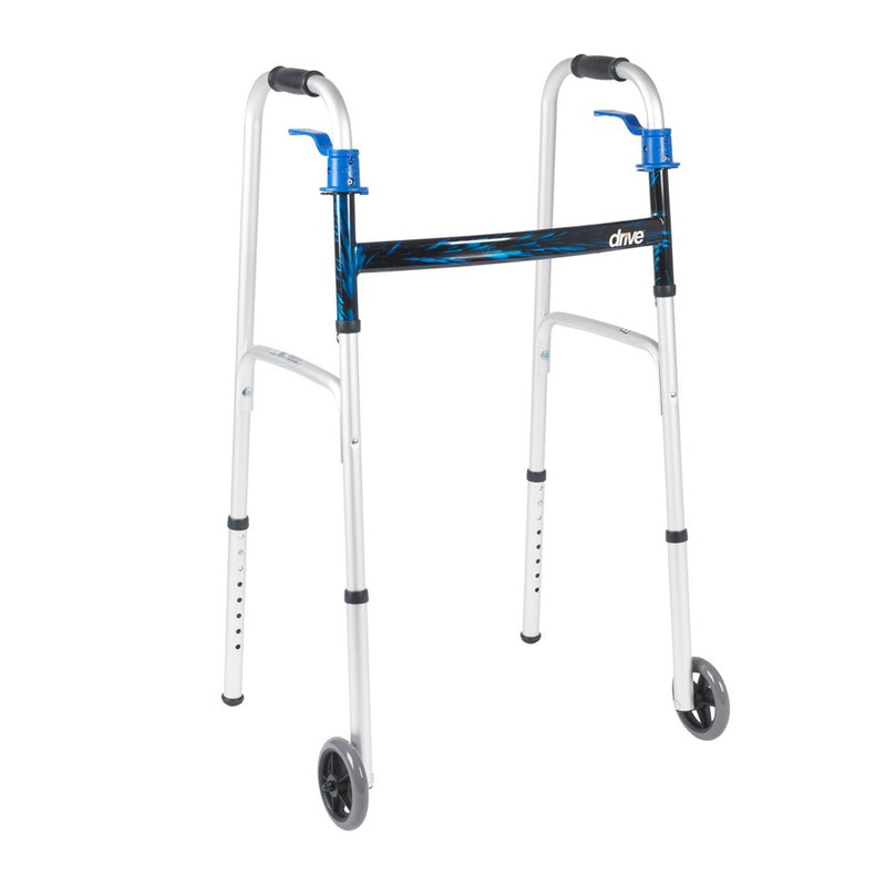 Drive Medical Drive Medical Trigger Release Folding Walker Walkers