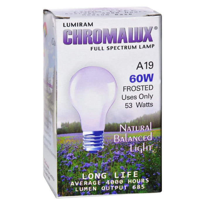 Cozy Farm - Chromalux Frosted Incandescent Light Bulb - 60W