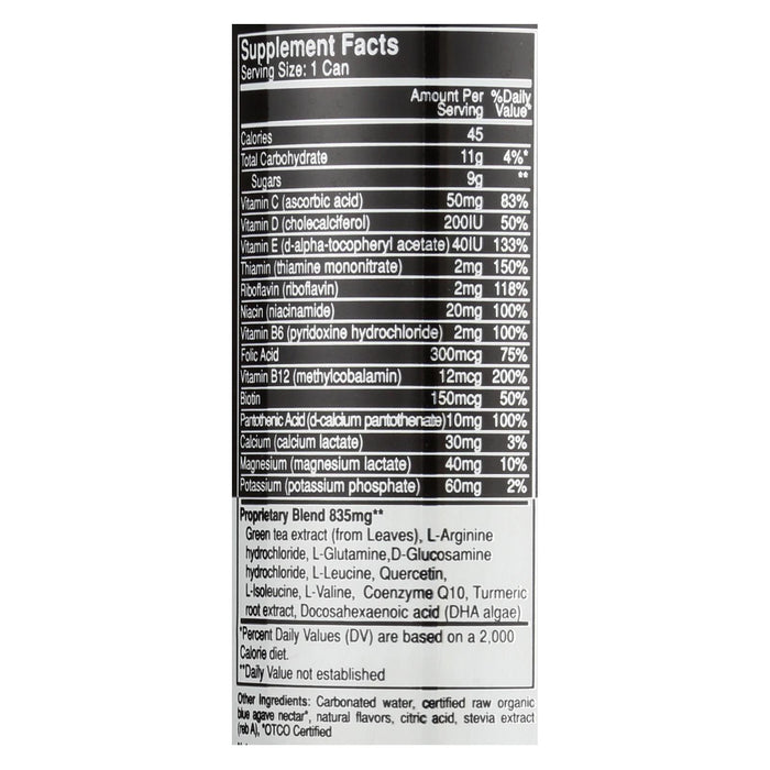 Cozy Farm - Fitaid Recovery Blend - Bcaas, L-Glutamine, Omega-3S - 12 Oz Cans (Pack Of 12)