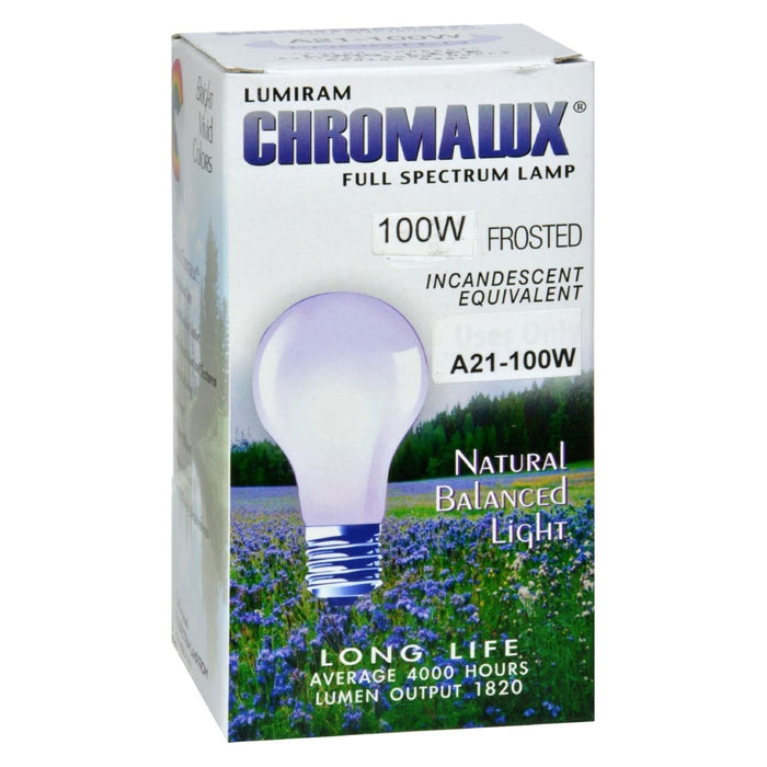 Cozy Farm - Chromalux 100W Frosted Light Bulb