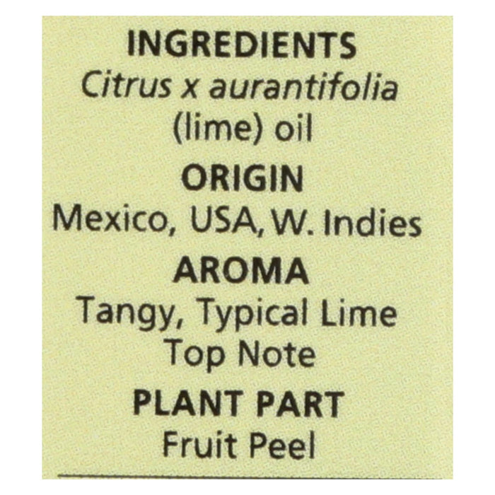 Aura Cacia Lime Essential Oil (0.5 Fl Oz)