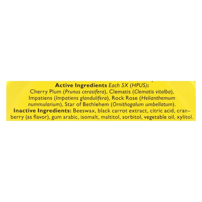 Bach Rescue Remedy Pastilles - 50g Cranberry Pastilles (Pack of 12)