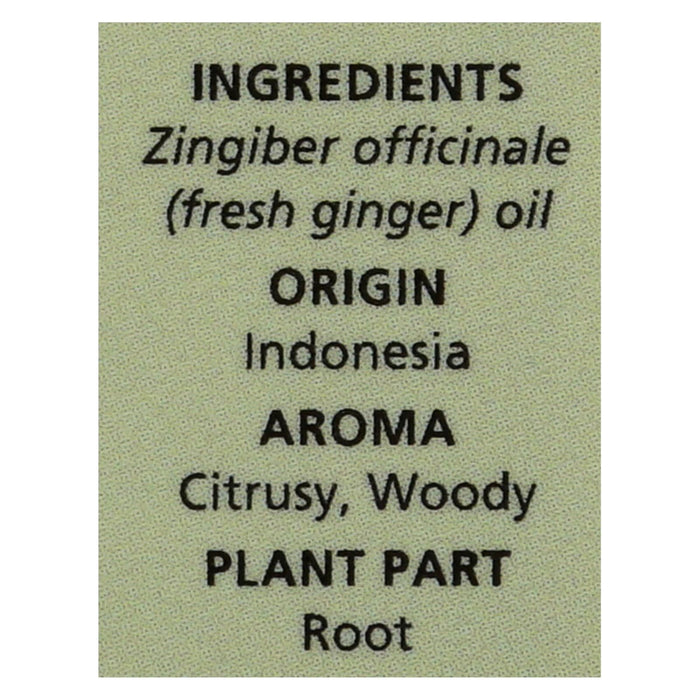 Aura Cacia Fresh Ginger Essential Oil, 0.5 Fl Oz