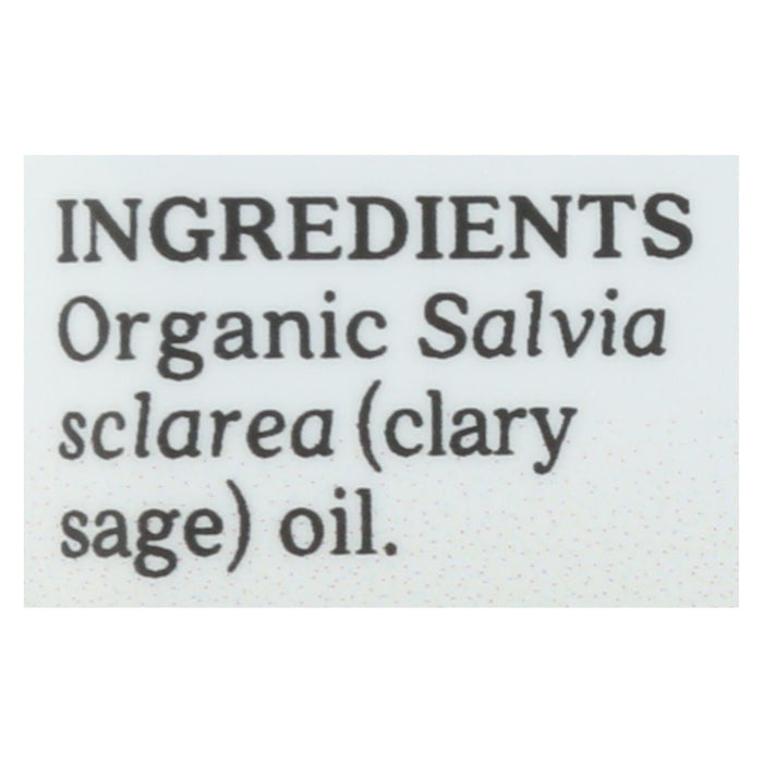 Aura Cacia Organic Clary Sage Essential Oil (.25 Oz.)