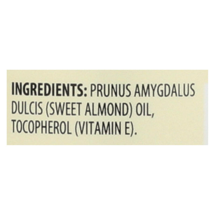 Aura Cacia Sweet Almond Natural Skin Care Oil, 16 Fl Oz