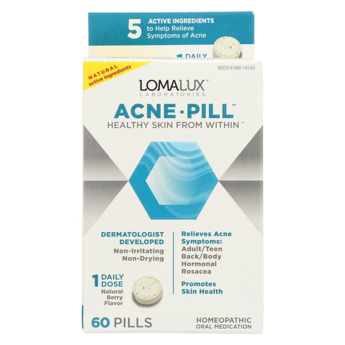 Loma Lux Laboratories Chewable Quick-Dissolving Acne Pill (60 ct.)