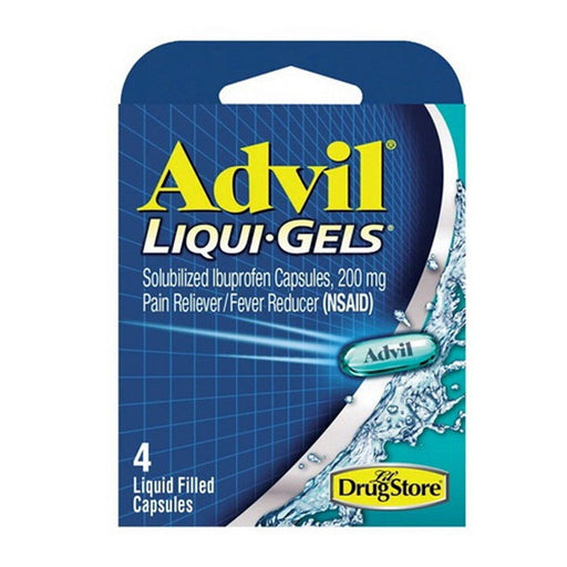 Lil Drug Store Lil Drug Store Advil Liqui-Gels Pain Reliever/Fever Reducer Medicine & Drugs