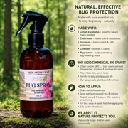 MION Artisan Soap Co. Bug Spray | Made With Essential Oils | 100% Natural