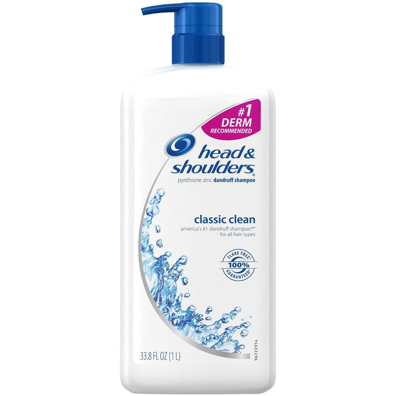 Head & Shoulders Head & Shoulders Classic Clean Dandruff Shampoo 33.8 Fl Oz Shampoo