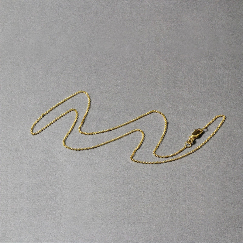 Bids.com 14k Yellow Gold Diamond Cut Rolo Chain 1.1mm Necklaces