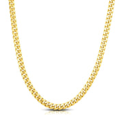 Bids.com 7.1mm 10k Yellow Gold Classic Miami Cuban Solid Chain Necklaces