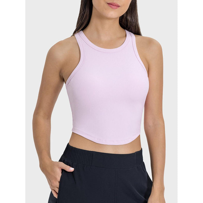 Round Neck Racerback Active Tank