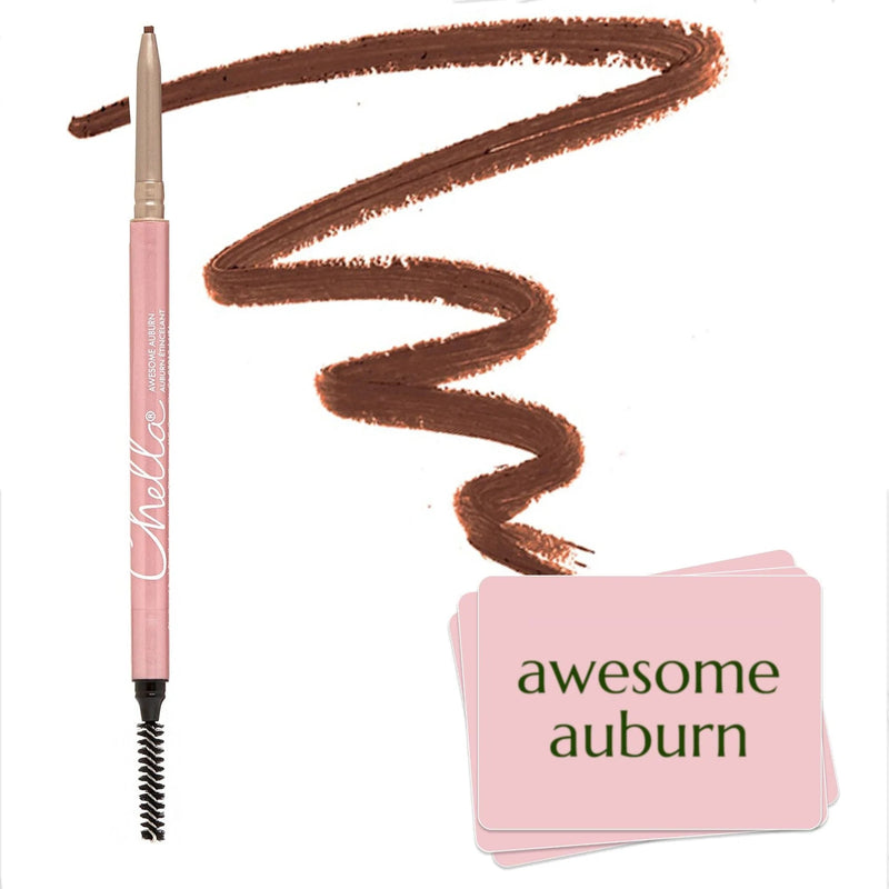 Chella eyebrow pencil Brow & Eye White Smoke Awesome Auburn