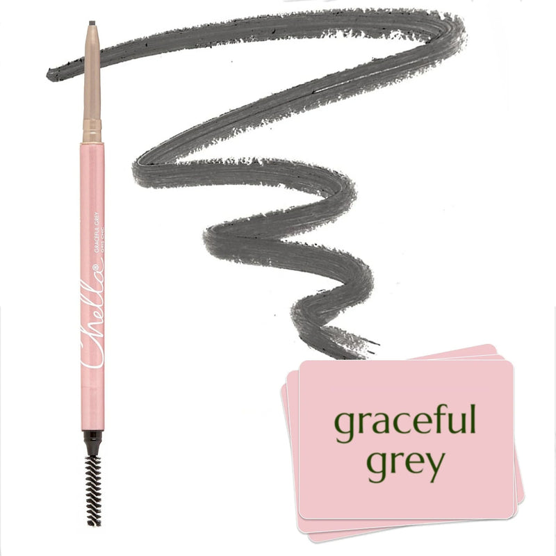 Chella eyebrow pencil Brow & Eye White Smoke Graceful Grey