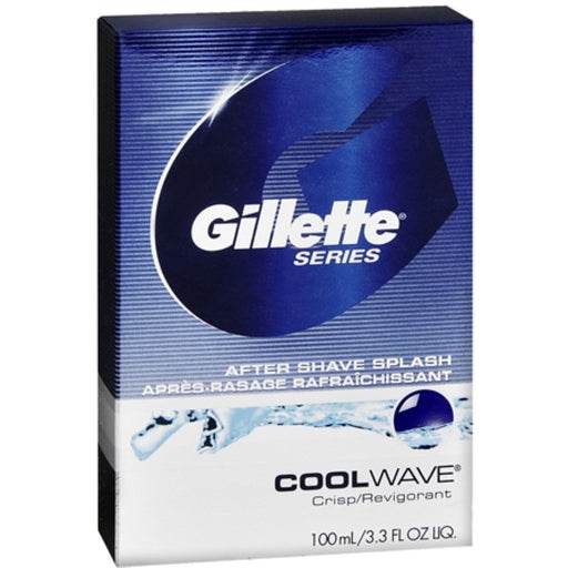 Gillette Gillette Series After Shave Splash, Cool Wave - 3.3 Fl Oz Health & Beauty