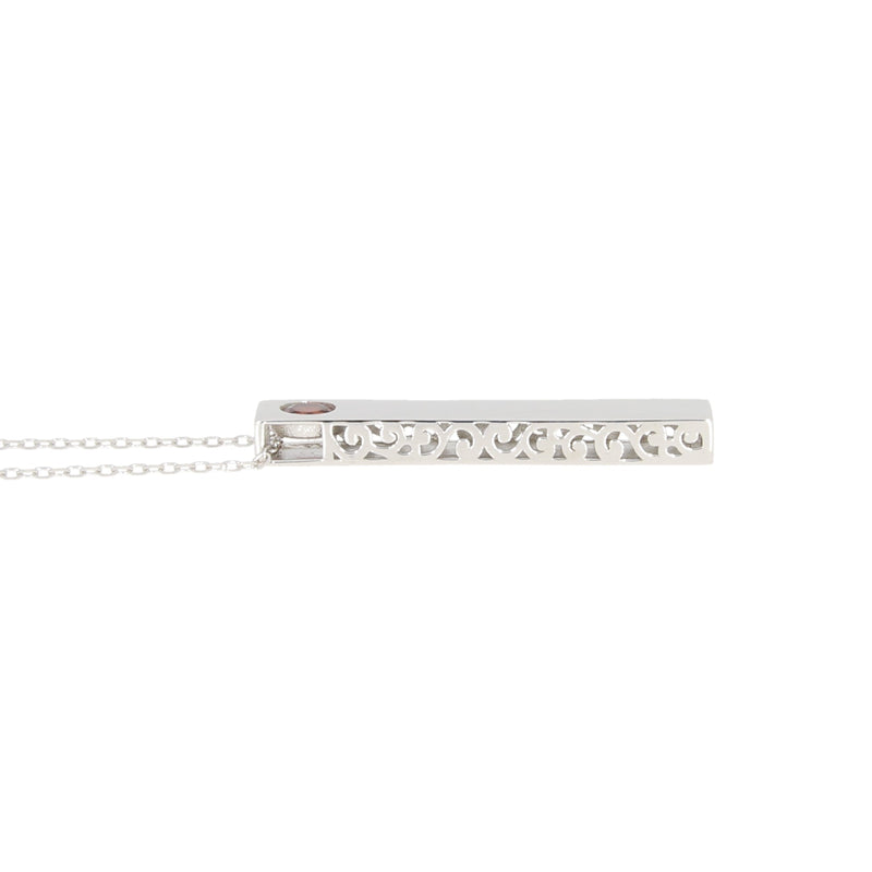 Bids.com Garnet Fashion Pendants Sterling Silver Pendants