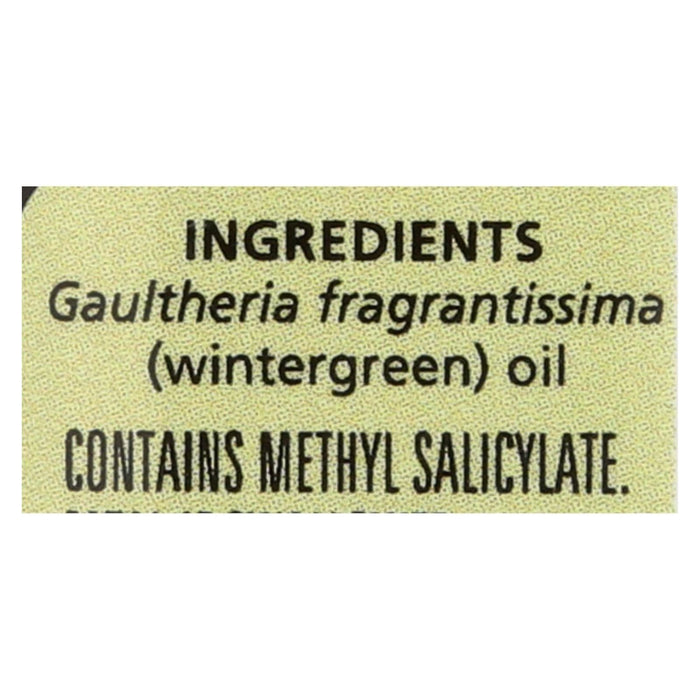 Aura Cacia Pure Wintergreen Essential Oil, 0.5 Fl Oz