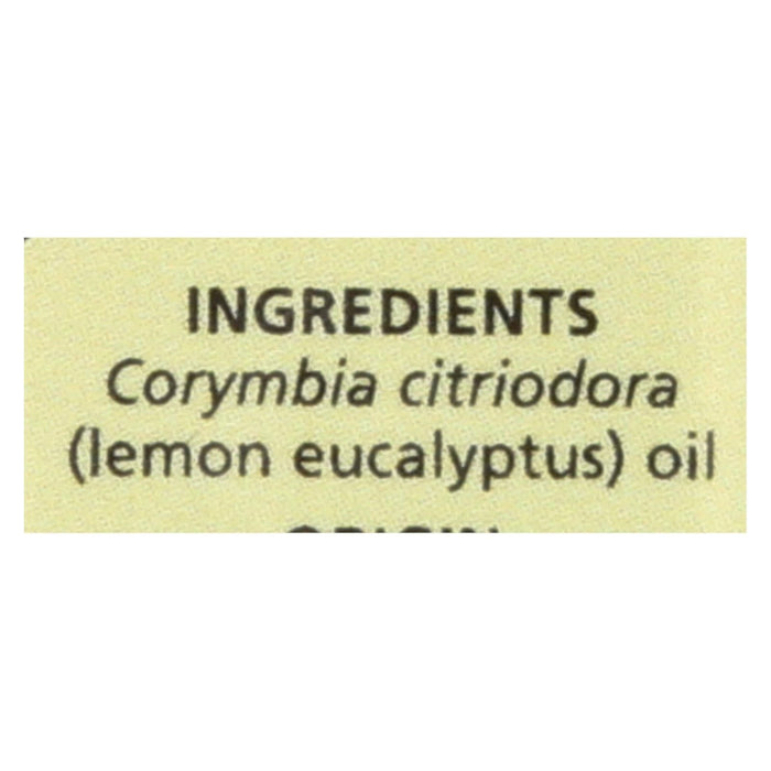 Aura Cacia 100% Pure Lemon Eucalyptus Essential Oil, 0.5 Fl Oz
