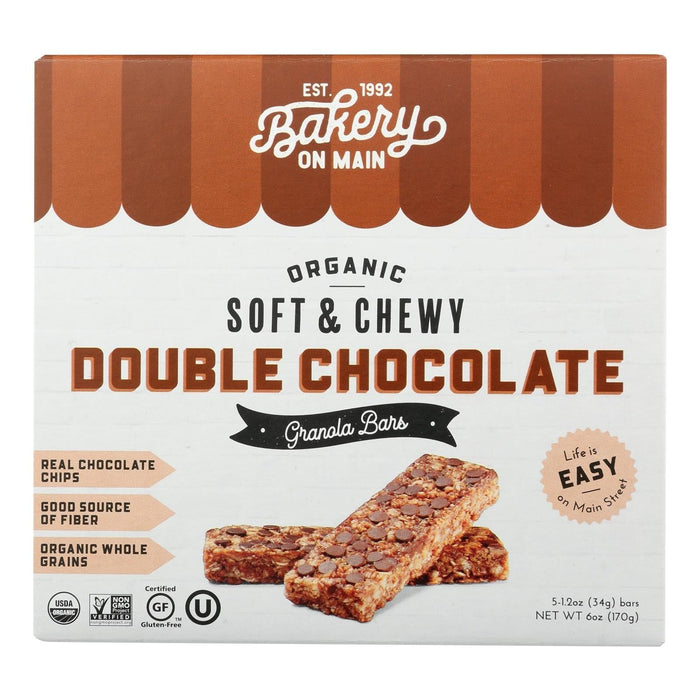 Bakery On Main Double Chocolate Granola Bar (Pack of 6 - 5.1/2 Oz.)