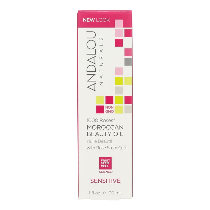 Andalou Naturals Moroccan Beauty Oil  - 1000 Roses, 1 Oz.