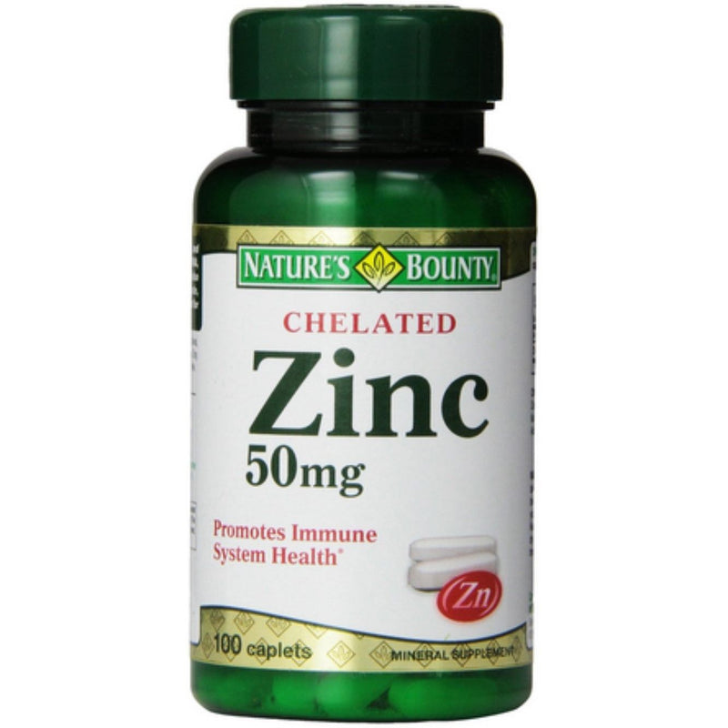 Nature's Bounty Nature's Bounty Immune Health 50 Mg Zinc 100 Tablets Vitamins & Supplements