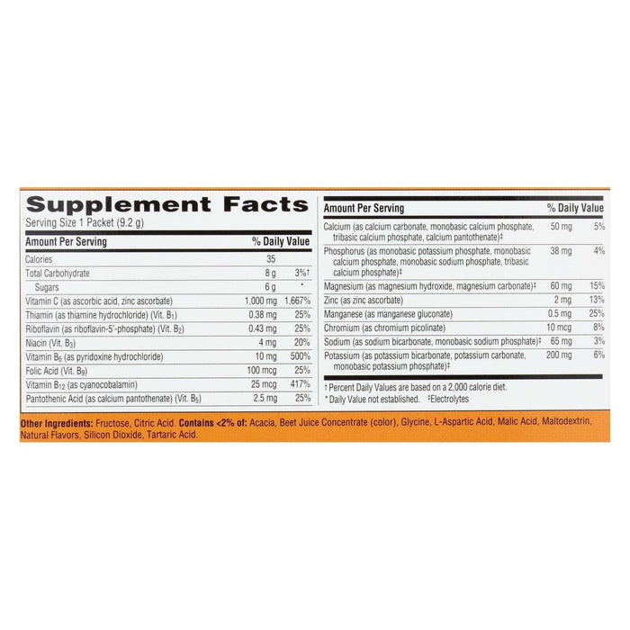 Emergen-C Tropical Fizzy Drink Mix - 1000mg Vitamin C, 30 Pack