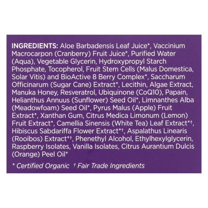 Andalou Naturals Bioactive 8 Berry Fruit Enzyme Mask (Pack of 1.7 Fl Oz)