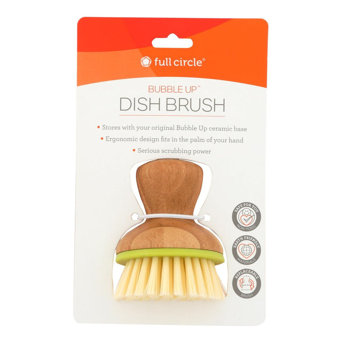 Cozy Farm - Full Circle Home Replacement Brush For Bubble Up Green (Pack Of 6)