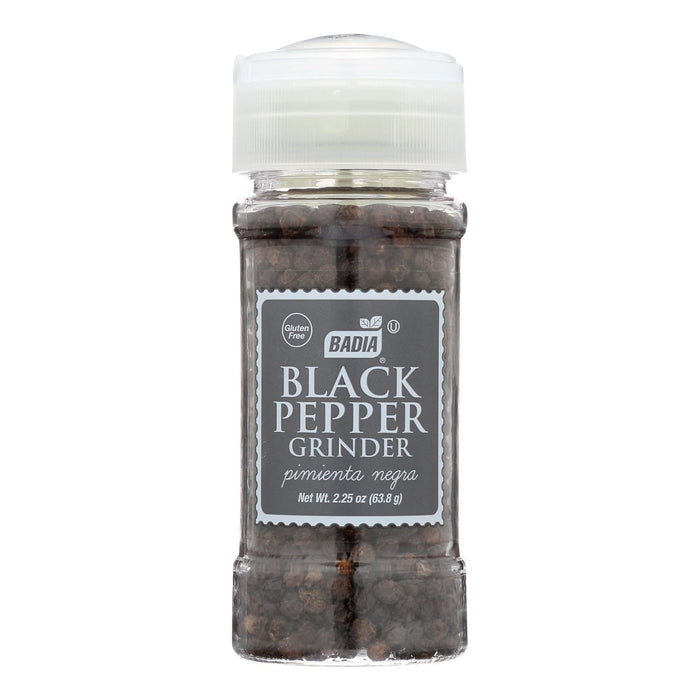 Badia Spices Black Pepper Ground (Pack of 8 - 2.5 Oz.)
