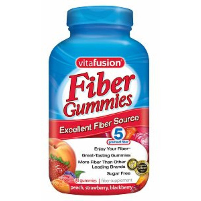 Vitafusion Vitafusion Fiber Well Sugar Free Gummies Peach, Strawberry & Berry Flavors Vitamins & Supplements
