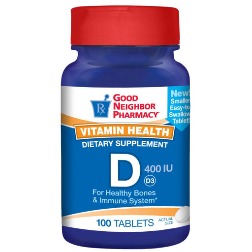 GNP GNP Vit D 400 Iu Tab 100 Vitamins & Supplements