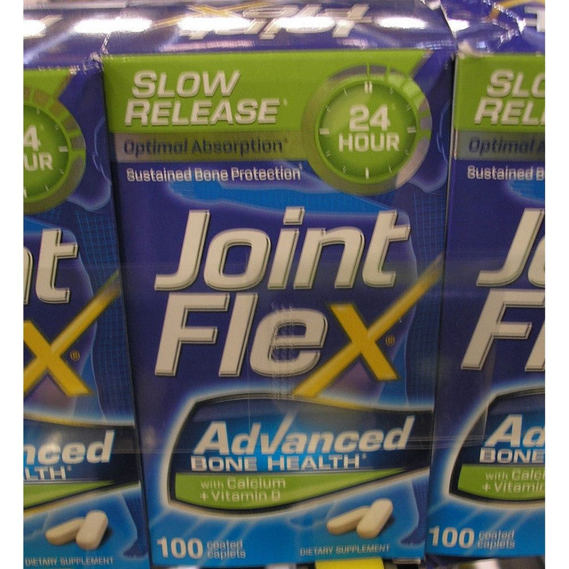 Jointflex Jointflex Joint Flex Advanced Bone Health Coated Caplets 100ct Vitamins & Supplements Dark Slate Gray