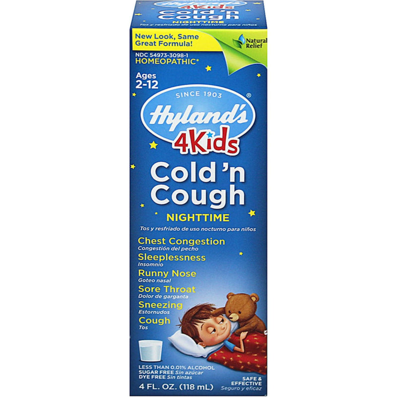 Hyland's Hyland's Cold N Cough Nighttime 4 Kids, 4 Fl Oz Health & Beauty Dark Slate Blue