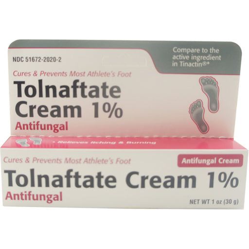 Taro Taro Tolnaftate Antifungal Athletes Foot Cream 1%, 1 Oz Foot Care